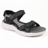 Action Comfort Sandals - Black/Grey