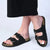 Alessio 2 Buckle Fashion Sandal - Black