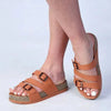 Alessio Asymetric 3 Strap - Orange