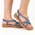 Alessio Elastic Sandal - Blue