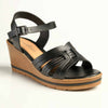 Alessio Fashion Comfort Sandals - Black-Alessio-Buy shoes online