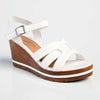 Alessio Fashion Comfort Sandals - White-Alessio-Buy shoes online