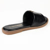 Alessio Flat Sandal - Black