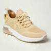 Alessio Fly Knit Lace Up Sneaker - Nude-Alessio-Buy shoes online