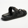 Alessio Jany Push in Sandal - Black-Alessio-Buy shoes online