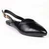 Alessio Pointy Mule - Black