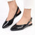 Alessio Pointy Mule - Black