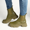 Alessio Rochel Chunky Fashion Boot - Olive-Alessio-Buy shoes online