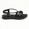 Alessio Strappy Sandal - Black