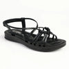 Alessio Strappy Sandal - Black