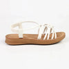 Alessio Strappy Sandal - White