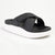 Alessio Tari Cross Strap Comfort Sandal - Black-Alessio-Buy shoes online