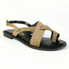 Alessio Toe Post Flast Sandal - Olive/Black