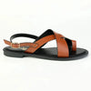 Alessio Toe Post Flast Sandal - Tan