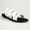 Bucci ladies Flat Push In Sandal - White-Seven7-Buy shoes online