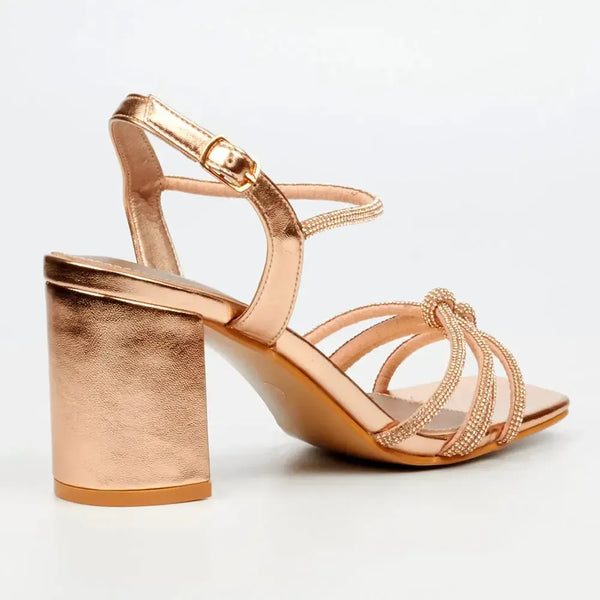 Butterfly Candi 1 Heel - Rose Gold
