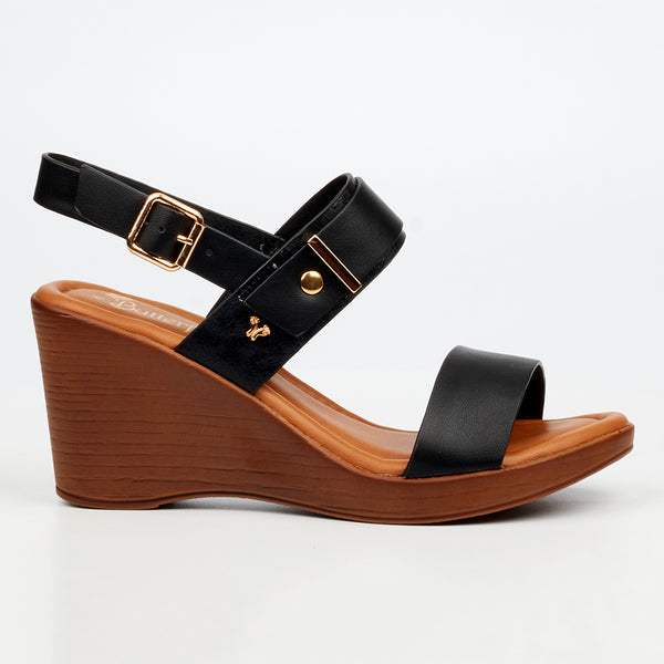 Butterfly Feet Allora 4 Wedge - Black