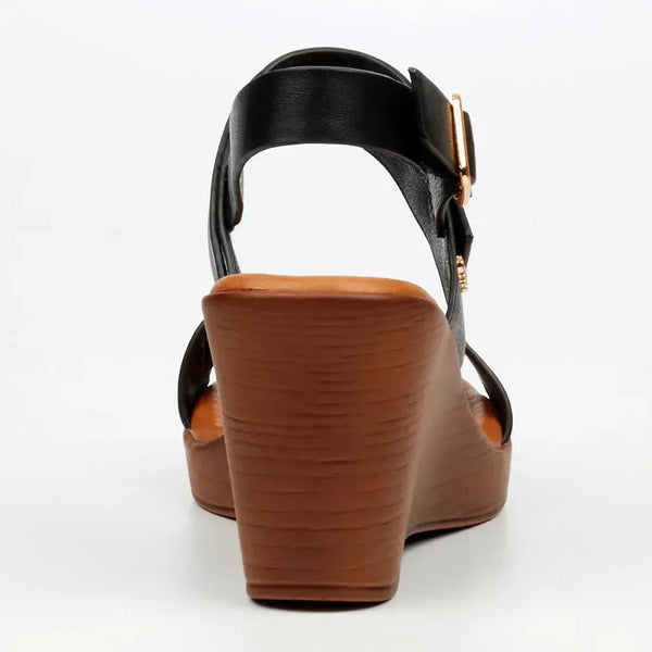 Butterfly Feet Allora 4 Wedge - Black