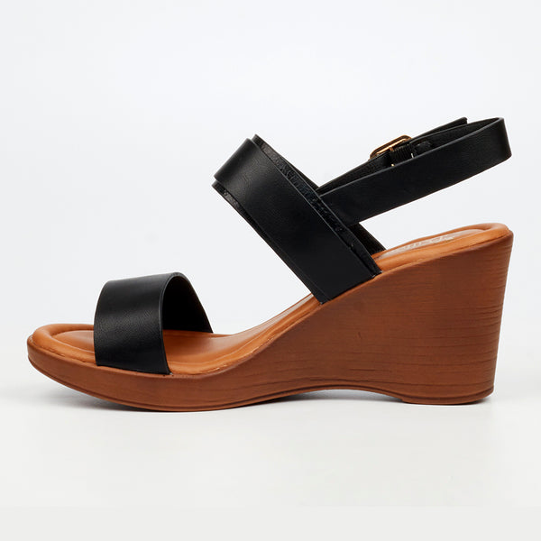 Butterfly Feet Allora 4 Wedge - Black