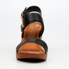 Butterfly Feet Allora 4 Wedge - Black