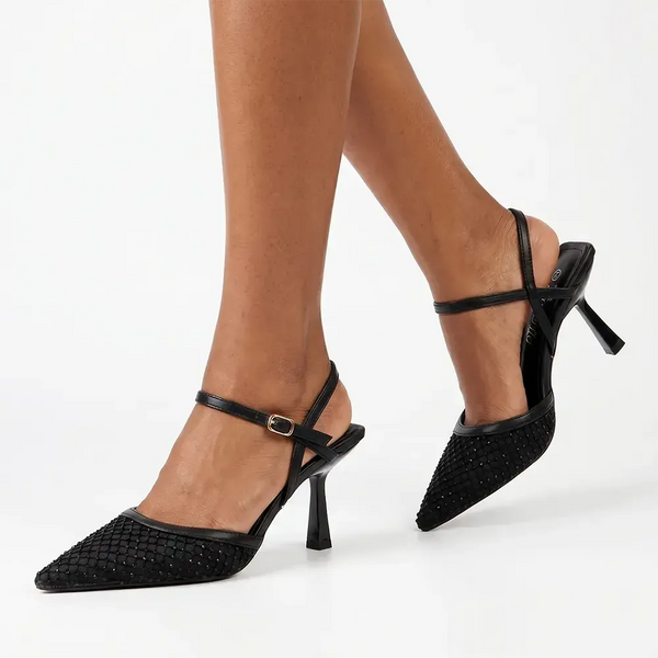 Butterfly Feet Catrina 1 Heel - Black