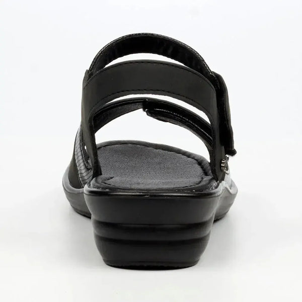 Butterfly Feet Chrissy 4 Wedge Sandal - Black