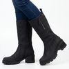 Butterfly Feet Detroit 1 High Boots - Black