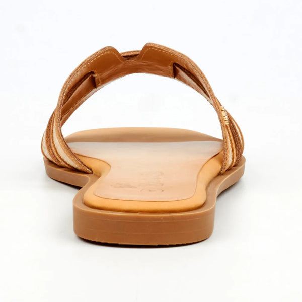 Butterfly Feet Dorey 7 Flat Sandals - Tan