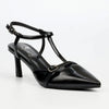 Butterfly Feet Elisha Closed Toe Slingback - Black