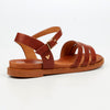 Butterfly Feet Ellie 11 Flat Strappy Sandal - Tan