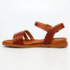 Butterfly Feet Ellie 11 Flat Strappy Sandal - Tan