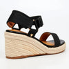 Butterfly Feet Escada 1 Espadrille Wedge Sandals - Black