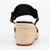 Butterfly Feet Escada 1 Espadrille Wedge Sandals - Black