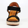 Butterfly Feet Escada 1 Espadrille Wedge Sandals - Black
