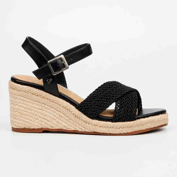 Butterfly Feet Escada 2 Wedge - Black