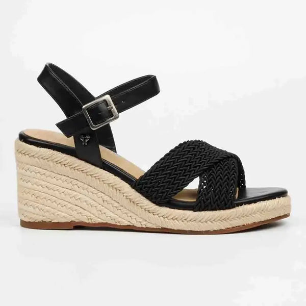 Butterfly Feet Escada 2 Wedge - Black