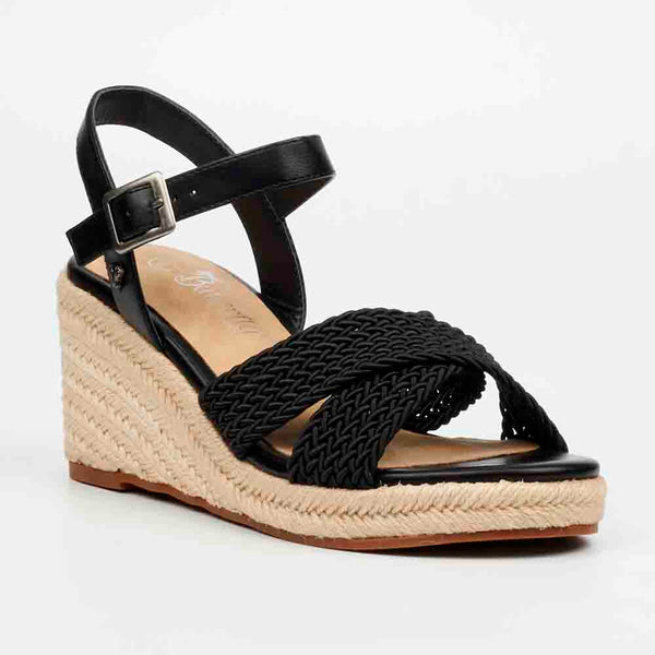 Butterfly Feet Escada 2 Wedge - Black
