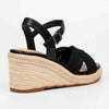 Butterfly Feet Escada 2 Wedge - Black