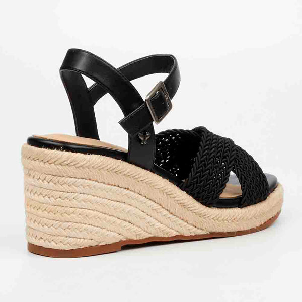 Butterfly Feet Escada 2 Wedge - Black
