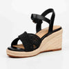 Butterfly Feet Escada 2 Wedge - Black