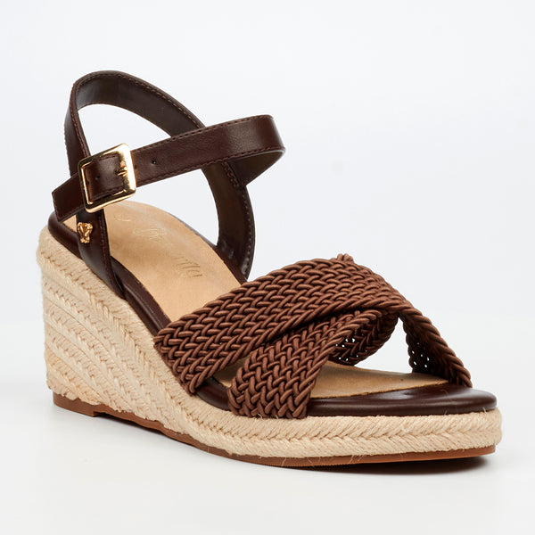 Butterfly Feet Escada 2 Wedge - Chocolate