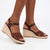 Butterfly Feet Escada 2 Wedge - Chocolate