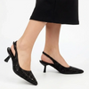 Butterfly Feet Estella Kitten 1 Heel - Black