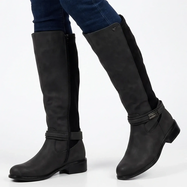 Butterfly Feet Huda 19 Boots - Black