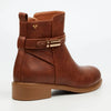 Butterfly Feet Huda 23 Faux Leather Boot - Tan