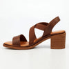 Butterfly Feet Imelda 1 Block Heel Sandals - Chocolate
