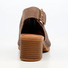 Butterfly Feet Indra Heel - Chocolate