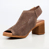 Butterfly Feet Indra Heel - Chocolate