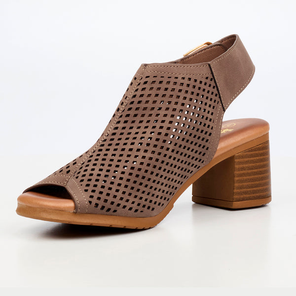 Butterfly Feet Indra Heel - Chocolate