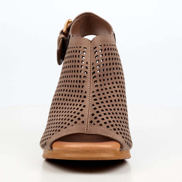 Butterfly Feet Indra Heel - Chocolate